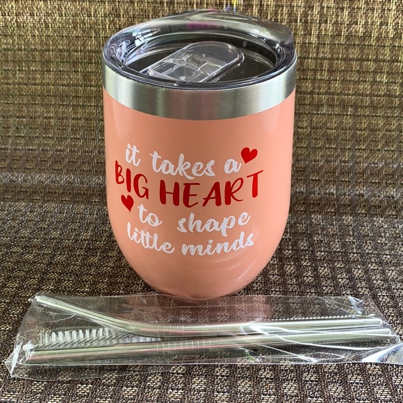 Aetegit Accessories - Teacher Appreciation Stainless Steel Cup 12oz NWT